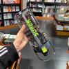 Portable Large Capacity Plastic Straw Water Bottle