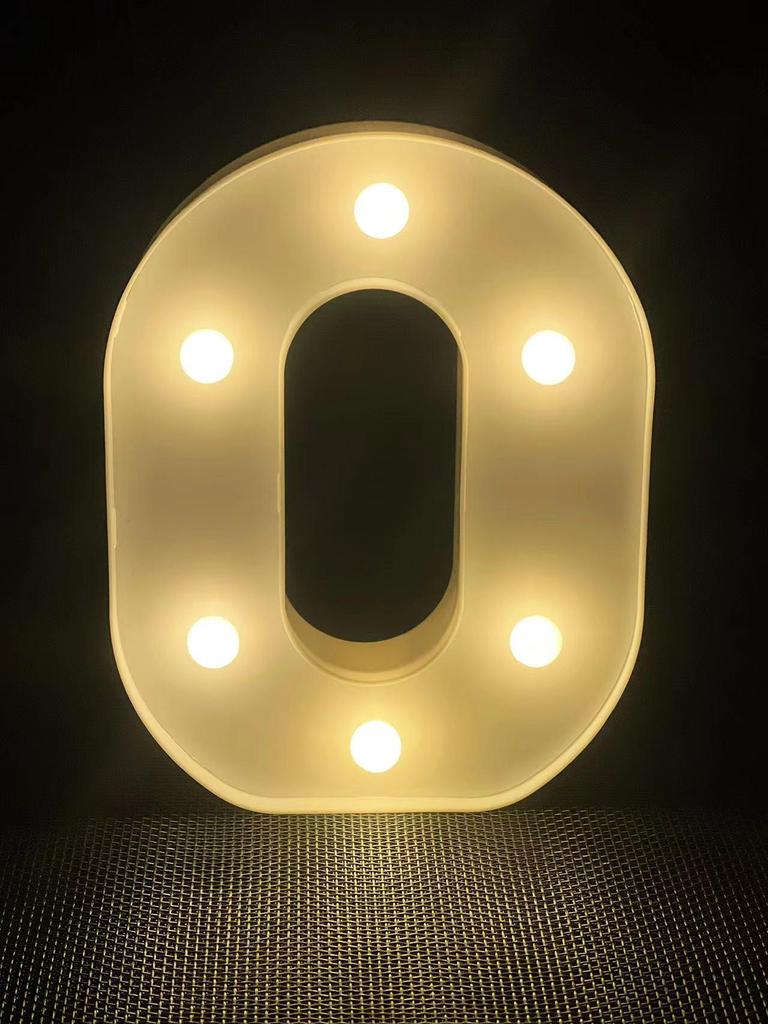 LED Love Letter & Number Lights for Valentine's Proposal Decor