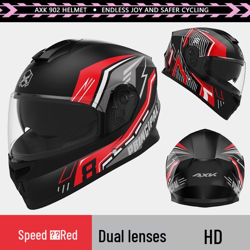 Men's and Women's Winter Full-Face Anti-Fog Motorcycle Helmet