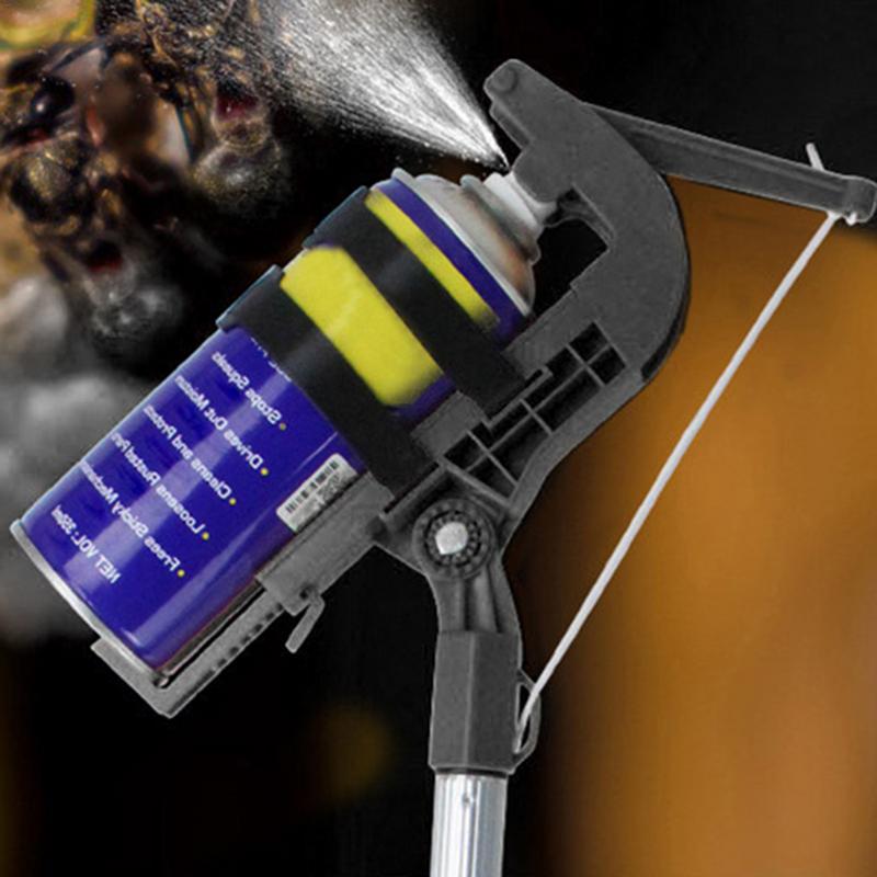 Spray Can Extender Adjustable Sprayer Bracket Adaptor Spray Extender Wasp Nest Aerosol Can Extension Sprayer Extension Parts