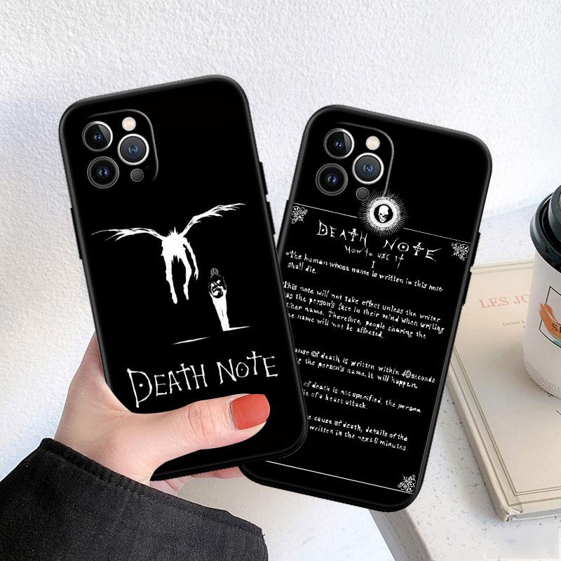 IX11 Death Note Ryuk Kira New Luxury Phone Case for Redmi Note 11 12 13 Pro Plus 13C 12C 12S 11S A3X