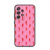 Spicy Red Chili Peppers Phone Case For Samsung S24,21,22,23,30,Ultra,20,Plus,Note,10,9,Black soft silicone case