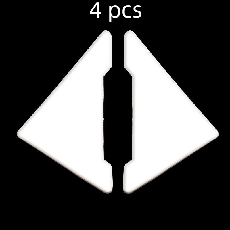2/4Pcscar Door Corner Anti-Collision Covers Door Protection Cover Anti-Collision Auto Door Corner Protection Strip Car Accessory