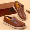 Fashion Fashion Cow Leather Driving Shoes for Men Spring Autumn Soft-soled Casual Men's Loafers Designer Light Slip-on Luxury Shoes Male