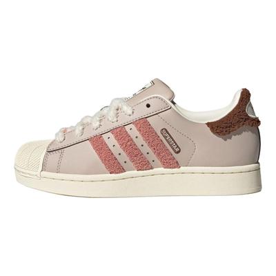 Superstar 2 Wonder Taupe Wonder Mauve Cream White Women Sneakers Pink JR6986