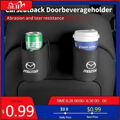 2025 Heißer Leder Auto Getränkehalter Innenraum Getränkehalter Organizer für Mazda 6 3 CX5 5 2 323 CX7 Demio Atenza MX30 CX3 CX9 MX5