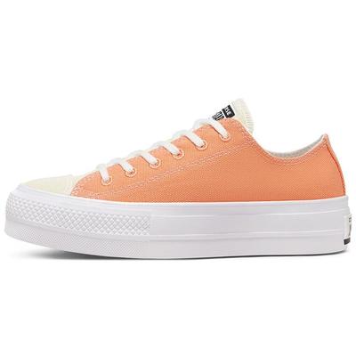 Chuck Taylor All Star Wmns Renew Cotton Platform Low 'Fuel Orange' Dámská 567855C