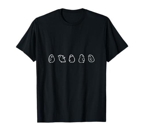 Cute penguin animal owner or zookeeper. T-shirt