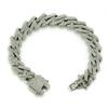 Accessories, set with colorful rhinestones Cuban exaggerated bracelet bracelet