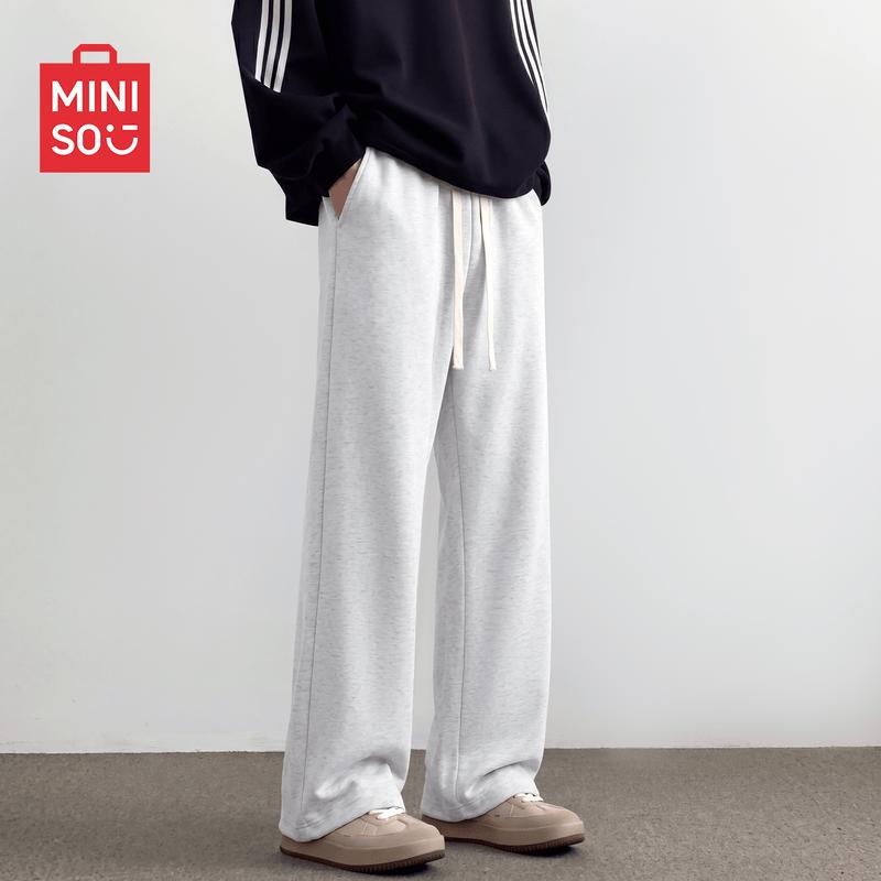 MINISO Men's American High Street Straight-Leg Casual Pants