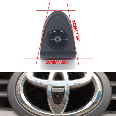 AHD 1080P Front View Logo Camera For Toyota Camry Prius Yaris Hilux Vizi Reiz FJ Veranda Cruiser Corolla RAV4 HD Parking Camera