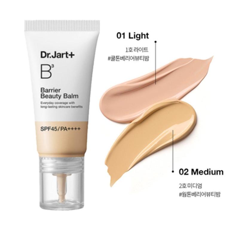 Dr.Jart+ Barrier Beauty Balm BB Cream SPF45 PA++++ | Light / Medium | Skin Barrier Care & UV Protection