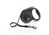 Laisse Enroulable Flexi Design - FLEXI - FU12T5-251-S-CHBL - 5m - Noir/bleu