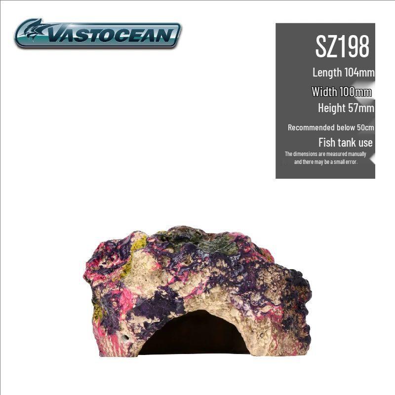 VASTOCEAN Saltwater Goby & Shrimp Hiding Nest for Marine Fish, Hermit Crabs, and Crabs