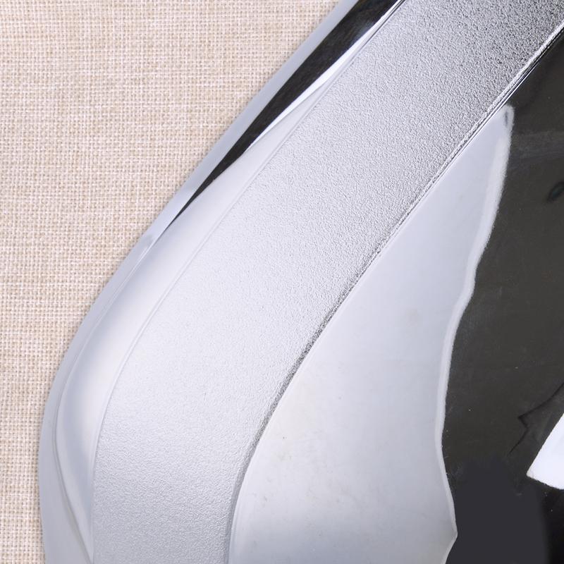 1 Pair Side Rear View Mirror Cover Trim Fit for Toyota Tacoma 2005 2006 2007 2008 2009 2010 2011 Chrome Silver