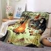 Over the Garden Wall Flannel Blanket, High quality Comfortable for All Seasons, Home Decor, Warmth and Comfort