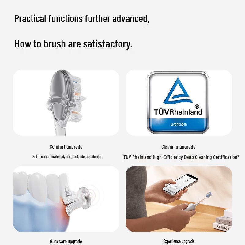 LAIFEN i2 Aluminum Alloy Sonic Electric Toothbrush CN plug (adapter included)