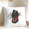 Australian Red-Tailed Black Cockatoo Pillow Cover  Soft Cushion Cover Fashion Pillow Case For Wedding Party Home Decor