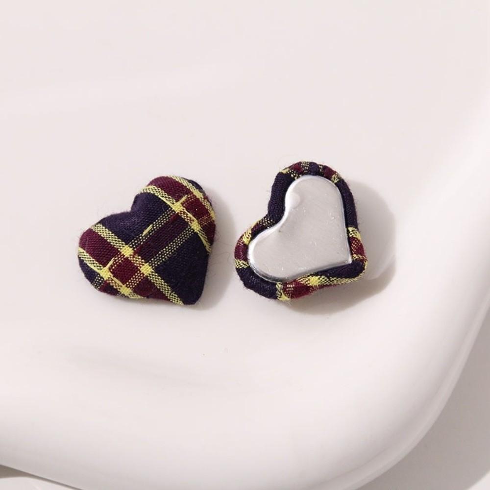 20pcs Heart Button Fabric Bag Buttons 20pcs Set Heart Shape Buttons Sewing Crafts