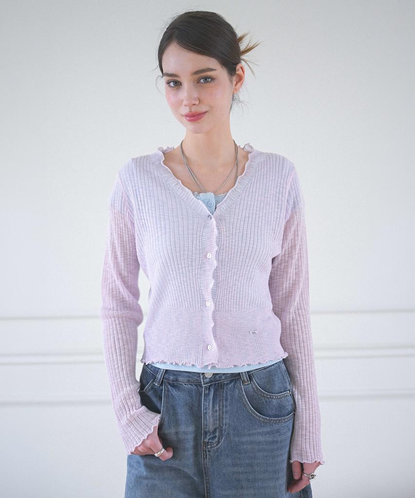 Koolkitten Noir Wave Slim Cardigan 4 Colors