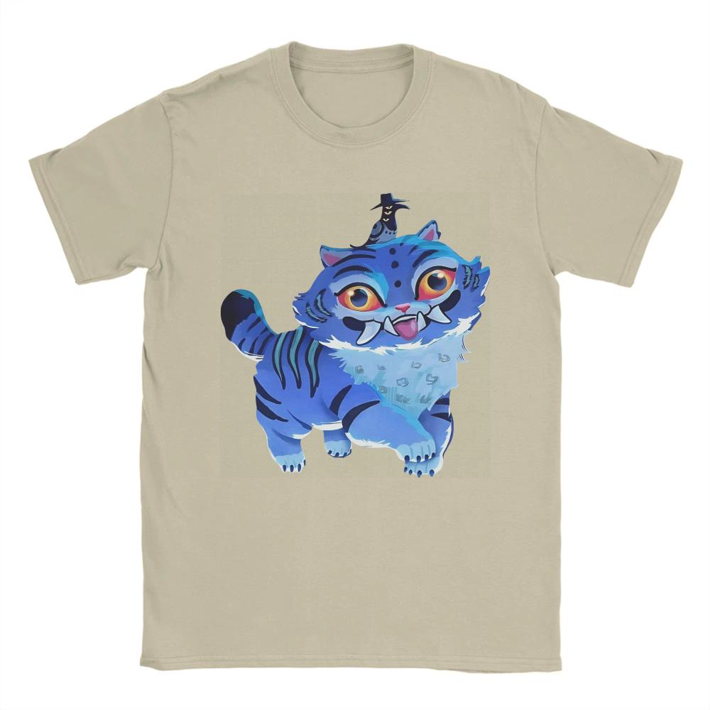 Cute Demon Cat K Pop Demon Hunter Cotton T-Shirt Men Summer Y2K Casual T Shirts Crew Neck Trending Women Oversized Print Clothes