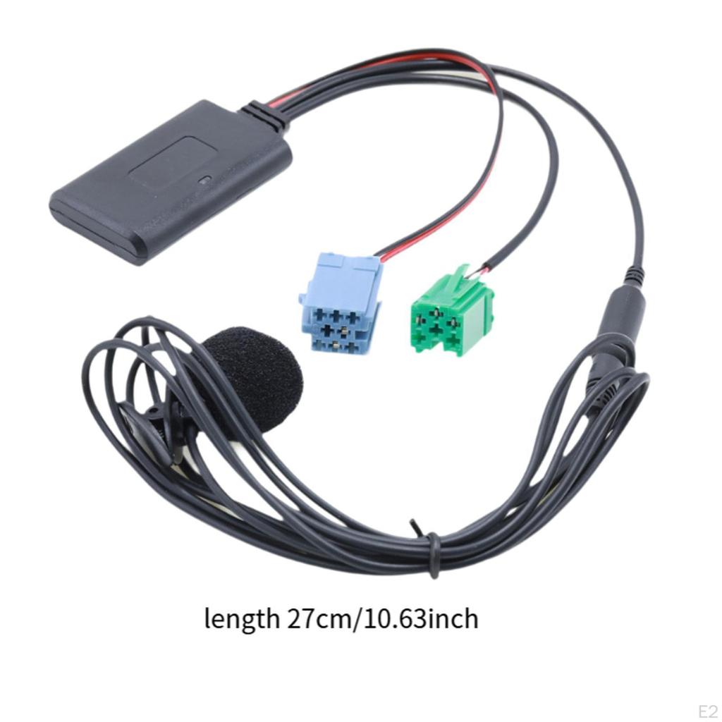 Audio AUX Input Adapter Wire Convenient Practical Easy To Use Plug and Play Car Stereo