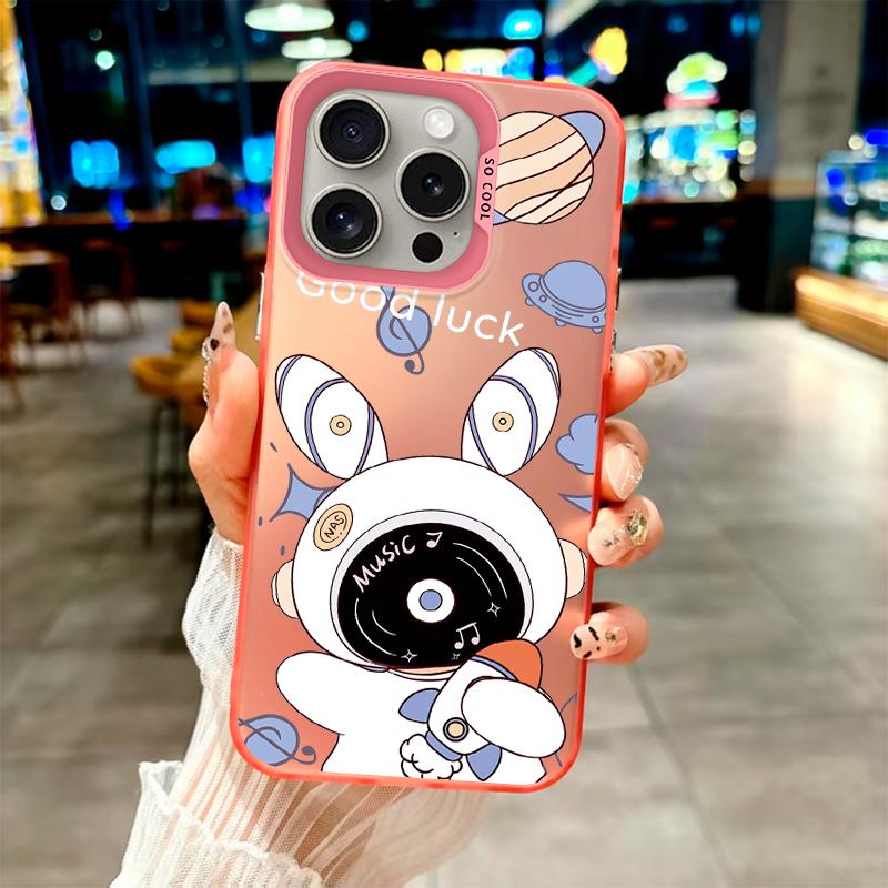Astronaut Bunny · Interstellar Luck Style" Fashion Case for Xiaomi Redmi Series.Redmi 9,9A,9C,10C,Note 8,Note 9S,Poco C31,Note 9 Pro...