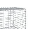 Gabion with Lid 900 X 100 X 50 Cm Galvanized Iron