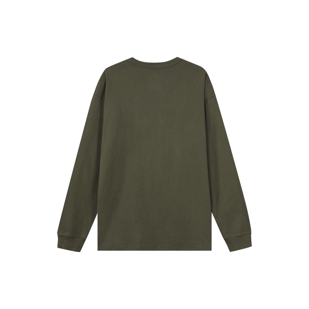 Nike Sportswear Premium Essentials Long-Sleeve T-Shirt 'Green' Men's DO7391-325