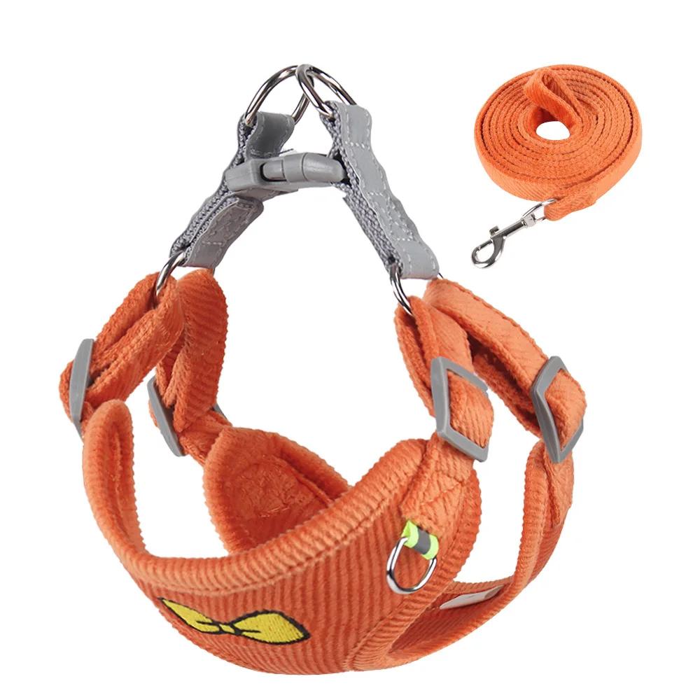 New Dog Leash Vest Type Teddy Puppy Chest Strap Reflective Pet Chest Strap Pet Supplies