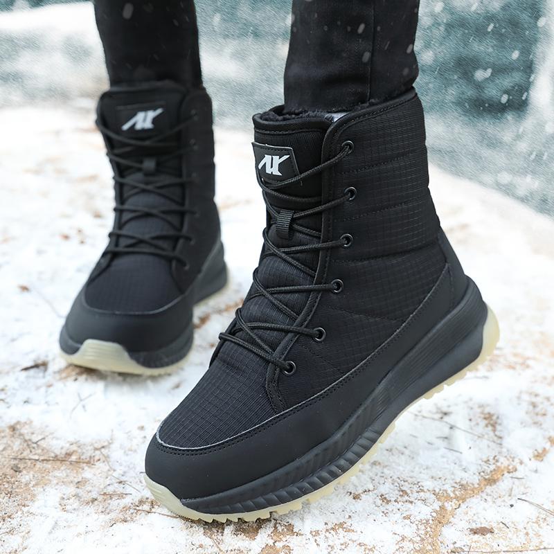 TUINANLE Women Boots Winter Shoes Female Snow Boots Platform Keep Warm Ankle Boots with Thick Fur High Quality