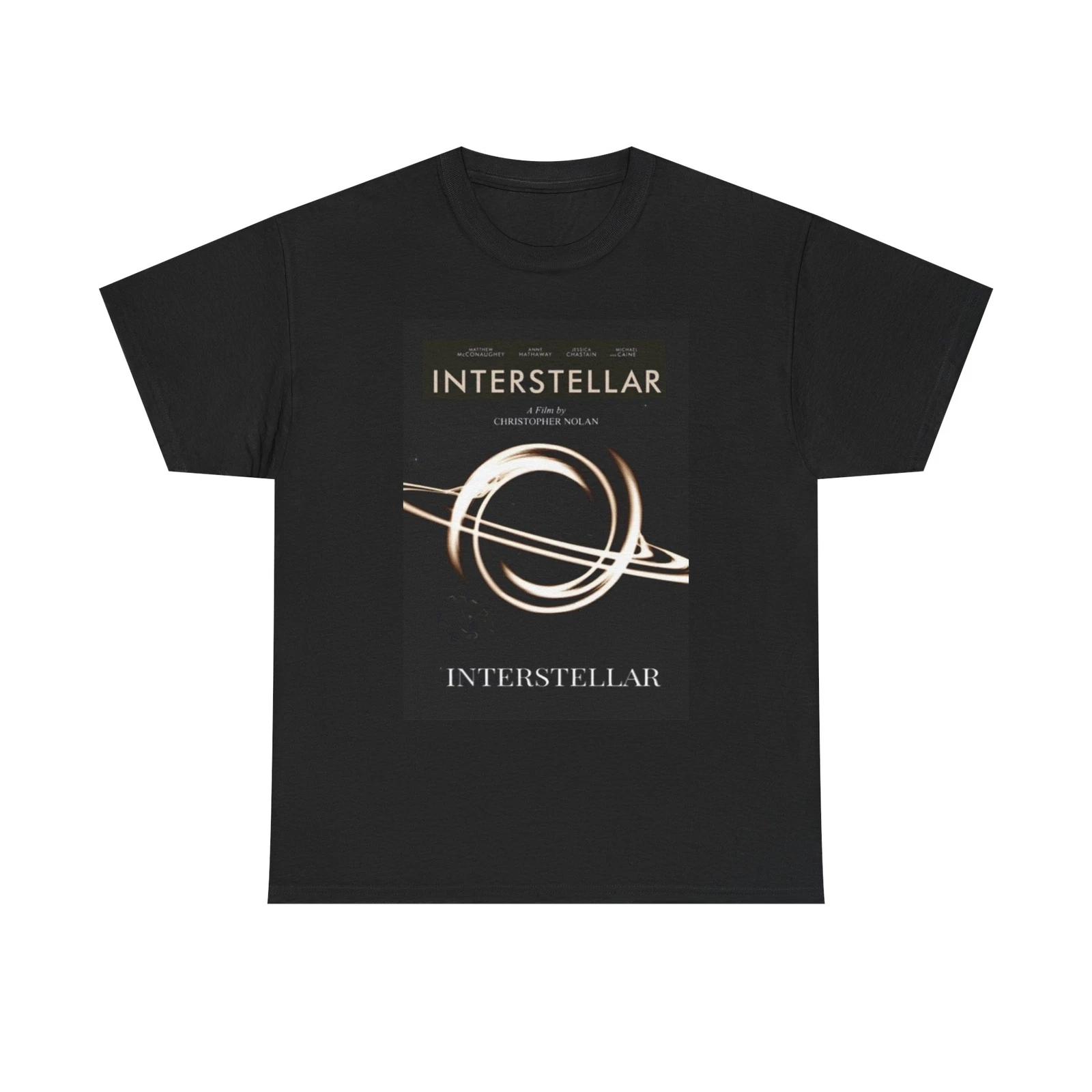 Men s and Women s T-shirts Interstellar Graphic XL