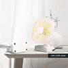 Universal Tabletop Mini Fan USB/battery Powered Desk Fan with 3 Speed Timing Function Camping Office Home Dorm Car Fans