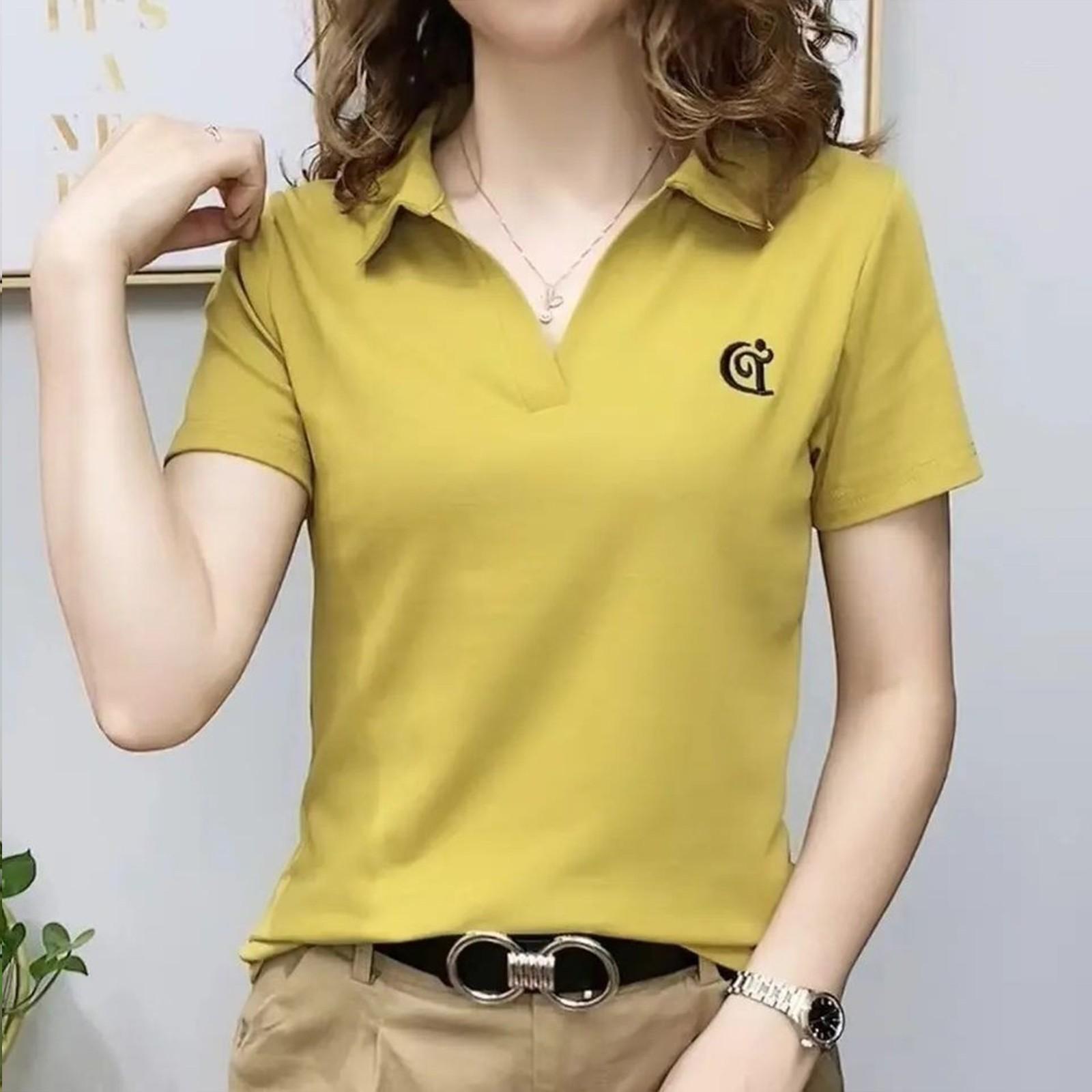 

Женская рубашка-блузка с принтом «Любовь» на день святого Валентина и длинными рукавами, повседневная базовая рубашка с воротником, обычный топ XXXL/6 жёлтый