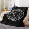 Derby County F.C Flannel Blanket, High quality Comfortable for All Seasons, Home Decor, Warmth and Comfort