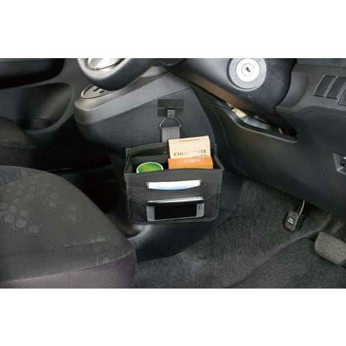 Napolex Genuine Car Trash Can Can Be Installed In the Gap Between Seats or Around the Floor Shift Seat Hook/belt Stopper/ring Included 150x200x80mm Ca