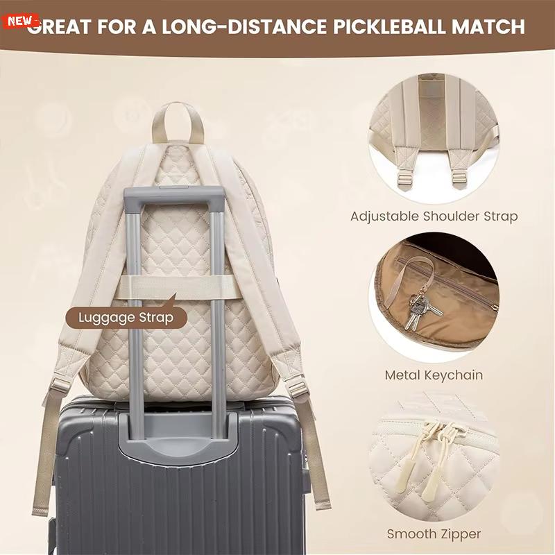 New Tl Lightweight Multifunctional Tennis And Pickleball Racket Bags Waterproof Backpack 30-40l Durable Portable