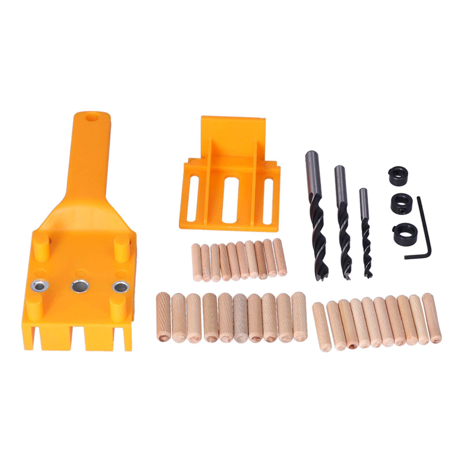 

Ручной набор для установки дюбелей ABS Orange Quick Wood Doweling Jigs для деревообработки