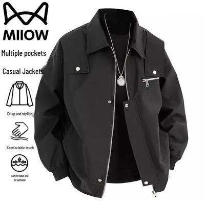 MaoRen Men's Fall/Winter Lapel Jacket