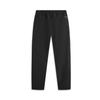 Li Ning Sports Trend Series Solid Color Mid Waist Comfortable Versatile Breathable Straight Leg Sports Pants Men Pants Black AYKU015-3