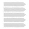 100pcs Disposable Collar Support Stickers Self Adhesive Shirt Neck Stays  For Men