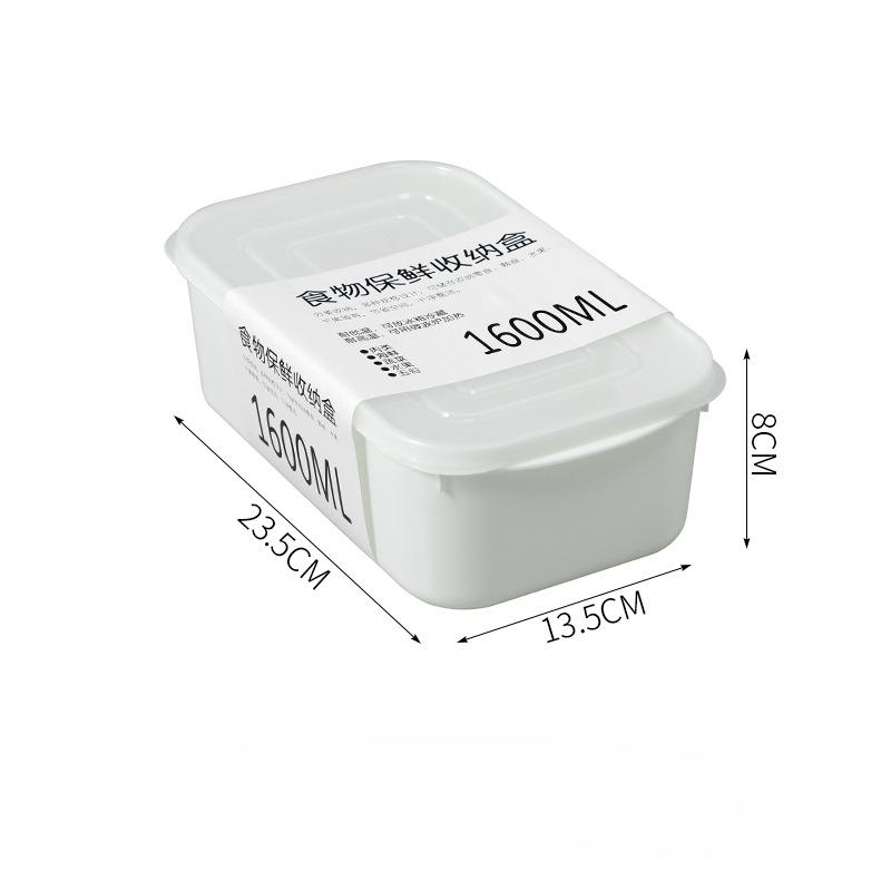 Refrigerator Crisper Can Be Microwave Heated Lunch Box Bento Box Food Storage Box Sealed Box Freezer Freezer Box