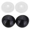 100Pcs 6-10mm Black Plastic Toy Eyes Safety DIY for Teddy Bear Animal Dolls