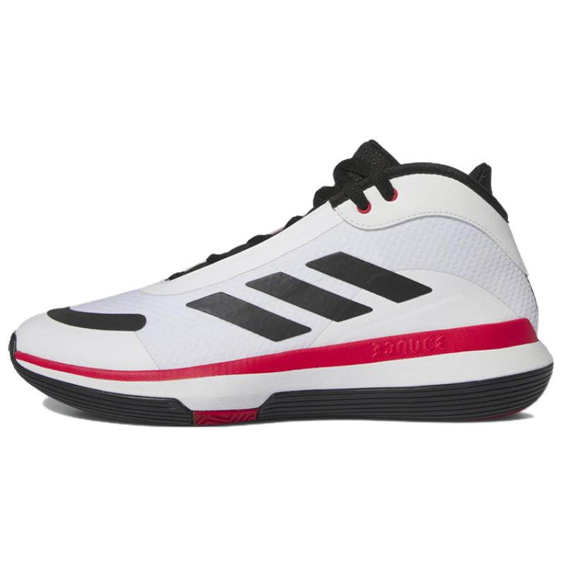 

Adidas Bounce Legends White Black Scarlet Sneakers IE9277 40⅔