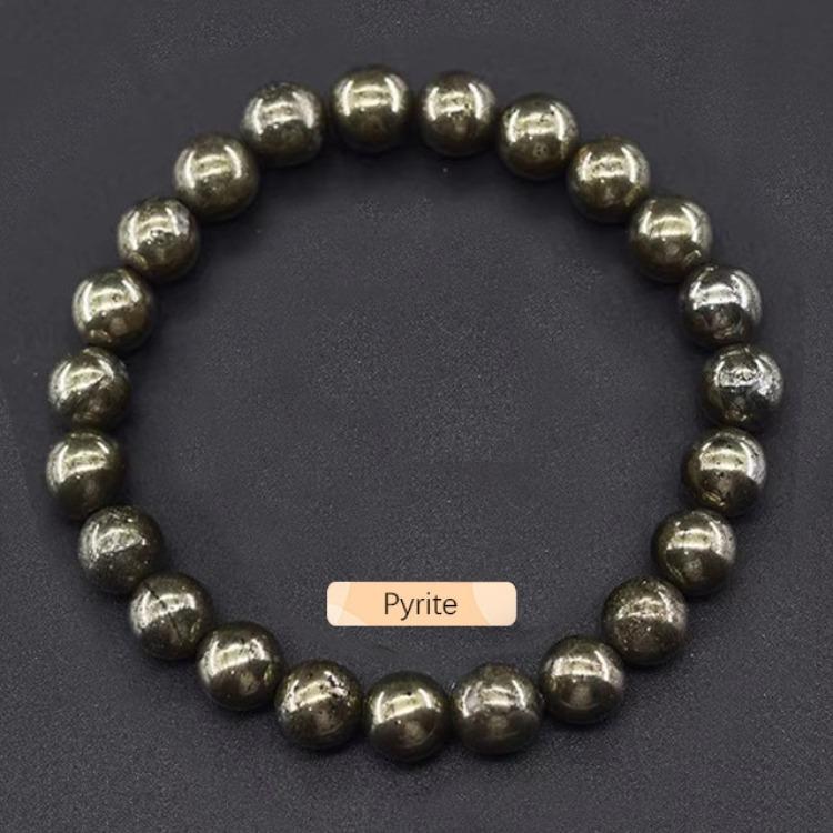 Regali Festivi Bracciale con Perle di Apatite Blu Pietra Naturale Gioielli alla Moda Rilassanti Per Uomo e Donna Accessorio Semplice Versatile per l'Uso Quotidiano