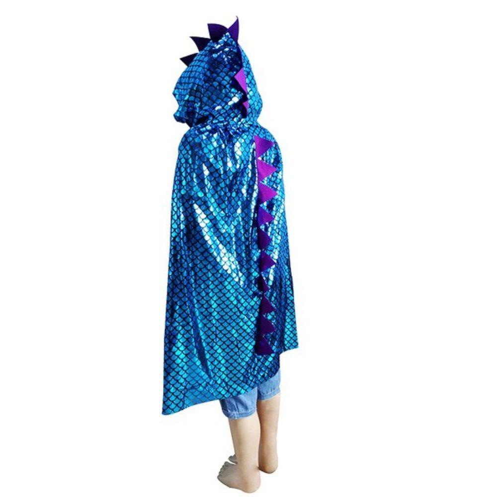 Kids Witch Animal Children's Day Halloween Party Cloak Cosplay Costume Hooded Cloak Dinosaur Cape