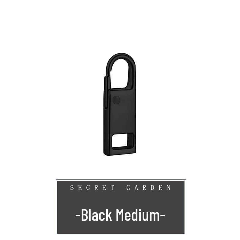 Alloy Replacement Zipper Pull Tab for Backpack and Jacket