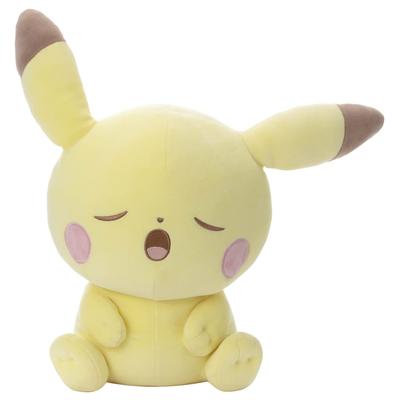 TAKARATOMY ARTS Taschenmonster Pokemon Pokepiece (Gute Nacht Ver.) Pikachu Plüschtier Höhe ca.. 43 cm