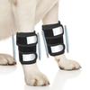 Dog Leg Braces Front Leg Joint Wraps   Soft Elbow Leg Covers with Reflective Straps
