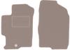 Beżowe dywaniki przednie do: Mazda 6 I GG / GY kombi, sedan, liftback (2002-2007)